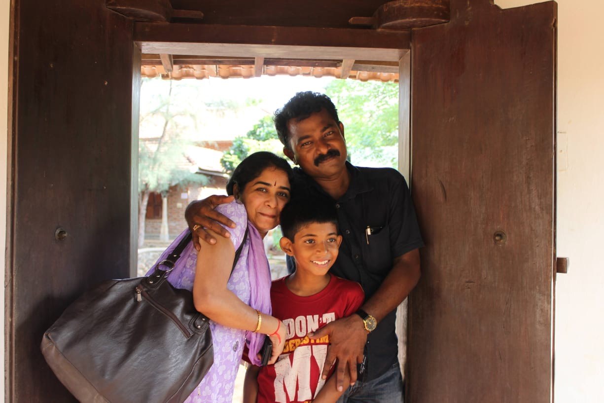 Family photo from childhood